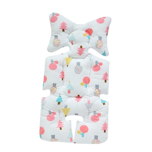 HAPINARY Cojín para Silla de Comedor Acolchado Jugar balancín portátil Carro colchoneta Carrito Bebe Accesorios Carrito Bebe cojín de bebé cojín del Asiento del Carrito de bebé algodón