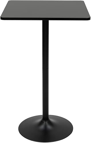 Pearington PEAR-4DSQ - Mesa de pub, paquete de 2, color negro