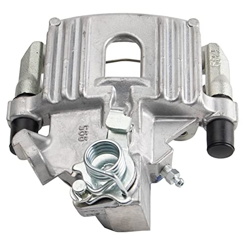 Image of TRQ Rear Left Brake Caliper w /Bracket Drivers Side