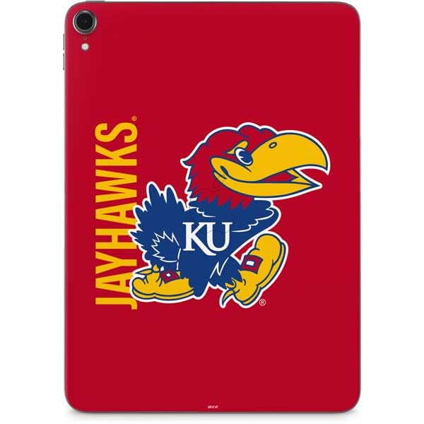 Skinit Decal Tablet Skin Compatible with iPad Pro 13in M4 (2024) - Officially Licensed University of Kansas Jayhawks KU Design