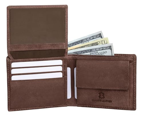 Image of WildHorn Rfid Protected Leather Wallet For Men, Brown