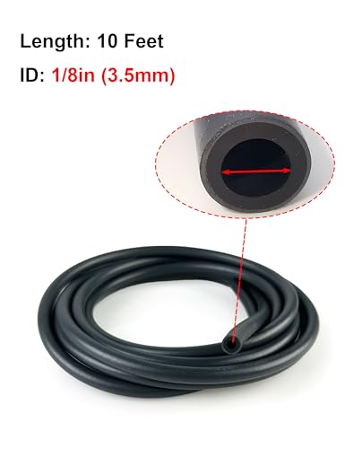 Image of YAMAKATO 10 Feet 1 /8 Inch ID 3.5mm Fuel Line for Honda 95001-35003-60M