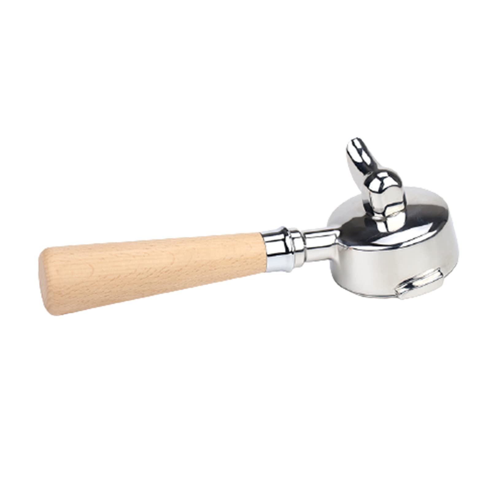 XAGMODSHN Siebträger aus Holz, 58 mm, Filtersiebträger für Holzgriff, Kaffeezubehör