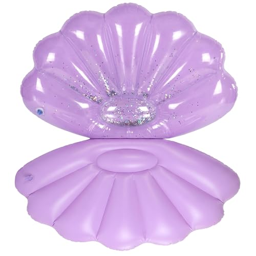 Bouée géante coquillage pour adultes pour se détendre confortablement en été