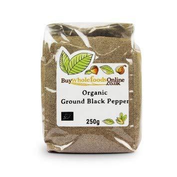 Buy Whole Foods Organic Pepper Black Ground (250g) image 3