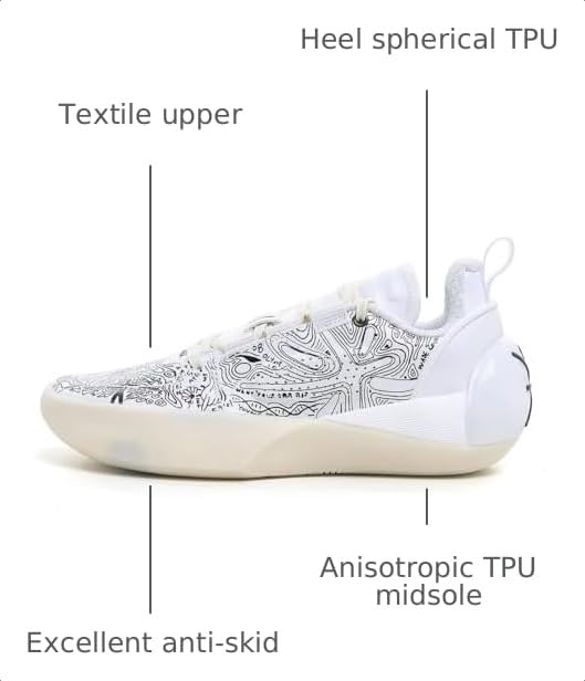 Image of LI-NING Wade All City Series Men's Basketball Shoes Lightweight High Rebound Professional Match Sneakers