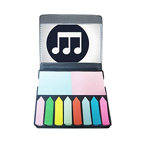Boîte de marque-page notes de musique Triple-Quaver pour pupitre et bureau