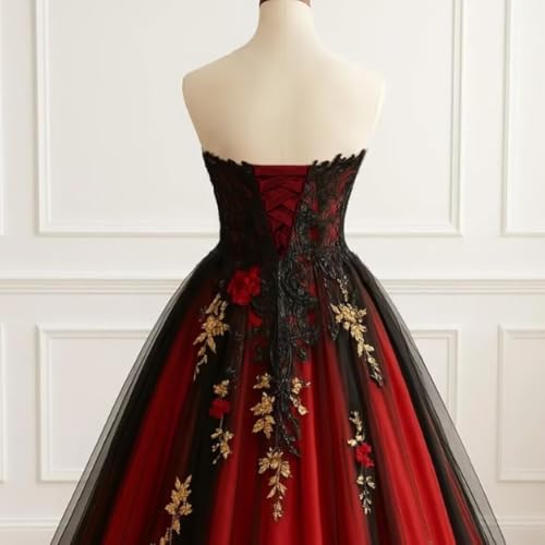 Mauuwy Gold Beaded Wedding Dresses for Brides Victorian's Wedding Gowns with Cape Flowers Bride Dress for Women3