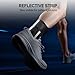 FEATOL Ankle Brace for Sprained Ankle, Adjustable & Comfortable Lace Up Support Stabilizer for Women Men with 2 Removable Side Splints, Protection for Sports, Running & Recovery Medium(11.6''-12.6'')