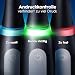 Oral-B iO Series 3 Elektrische Zahnbürste — Doppelpack — Electric Toothbrush, Inkl. 2 Aufsteckbürsten, 3 Putzmodi für Zahnpflege — Designed by Braun, GUT GETESTET von STIFTUNG WARENTEST, Schwarz/Rosa