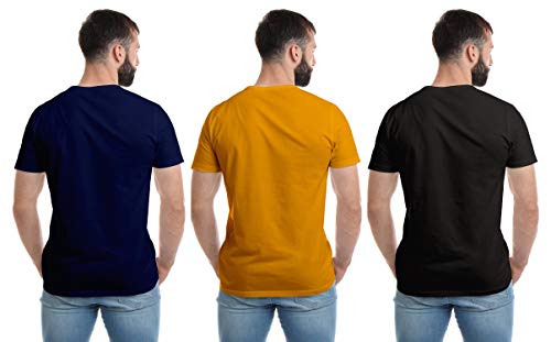 Image of Boodbuck Printed T Shirt for Men Combo Pack of 3