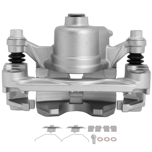 Image of SCITOO 18B4645 Rear Right Disc Brake Caliper w /Bracket Fit For Buick For Rendezvous 2002-2007,For Chevy For Venture 1997-2005,For Oldsmobile For Silhouette 2002-2004,Single Piston