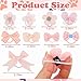 Hidaily 20 Pcs Dog Bows with Rubber Bands, Dog Hair Bows for Small Dogs Girl, Cute Flower Puppy Bow Pet Hair Accessories for Cat Yorkie