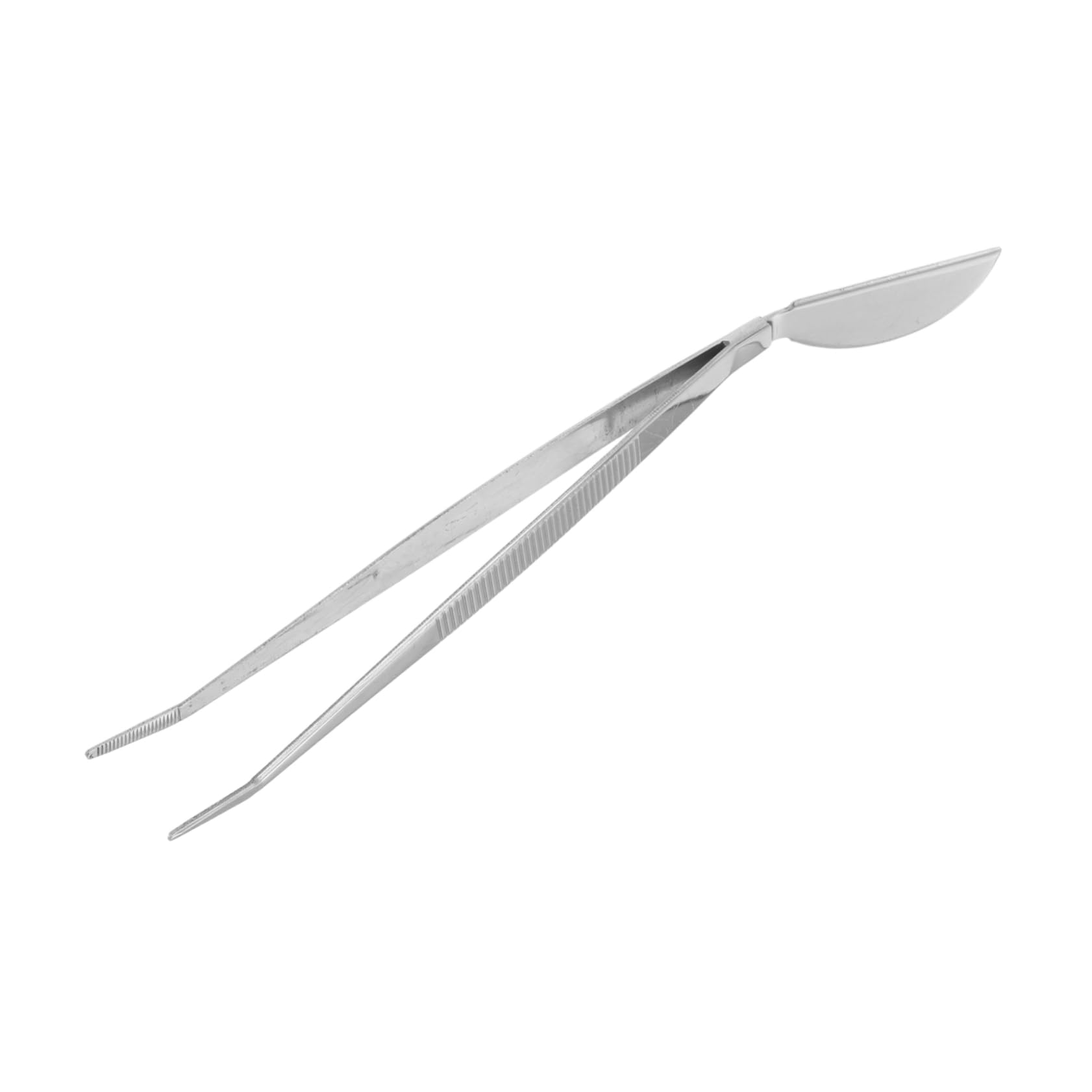 ORFOFE Stainless Steel Bonsai Tweezers and Spatula Precision Gardening Tools for Plant Loosening and Moss Care Bonsai Enthusiasts and Landscapers