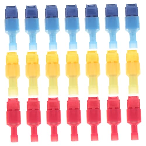 PRETYZOOM Sets Quick Connect Wire Terminals Abs PVC T-tap Wire Connectors Kit for Automotive Factory Use
