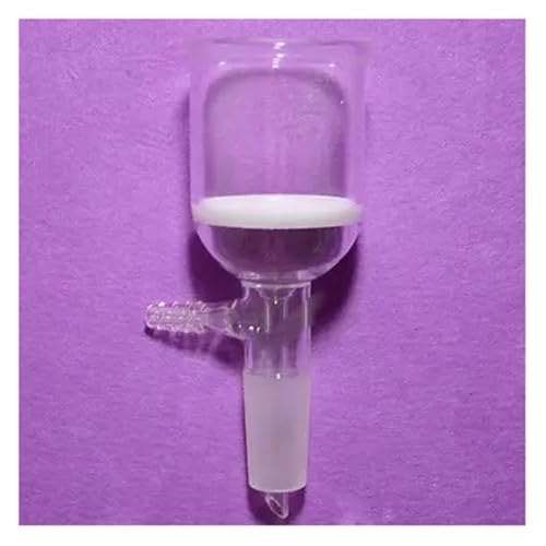 Entonnoir de laboratoire en verre 100 ml 24/40 avec filtre grossier pour chimie