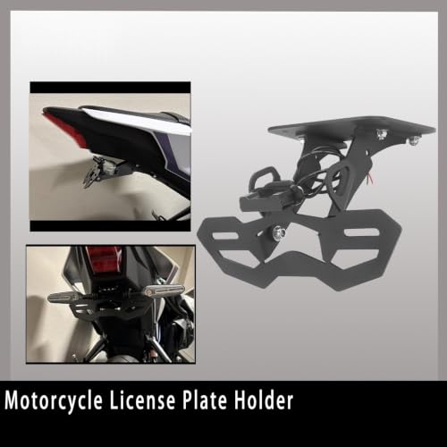 Support de plaque d'immatriculation caché pour look urbain MT03 R3