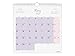 Finocam - Calendario de pared 2021 Escribir Chic Morado Catalán