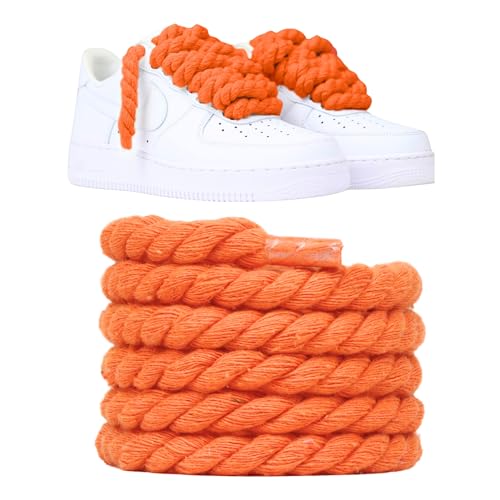 Lacets Corde Chunky 10mm : lacet large ultra résistant pour sneakers