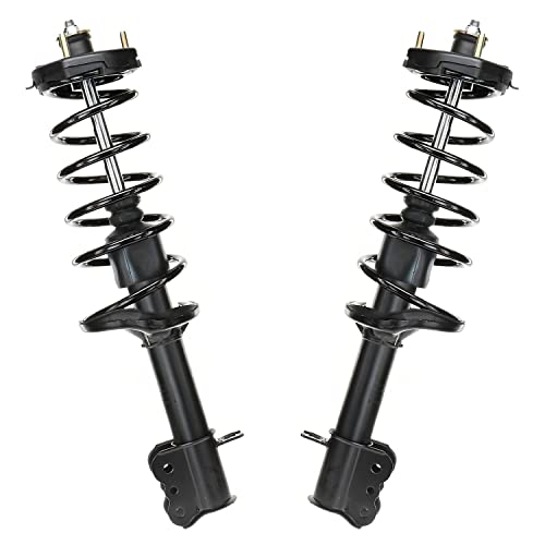 Image of Detroit Axle - 8pc Struts Sway Bars for 2002-2003 Mazda Protege5, Front and Rear Struts & Coil Spring Stabilizer Sway Bar Links Replacement Suspension Kit