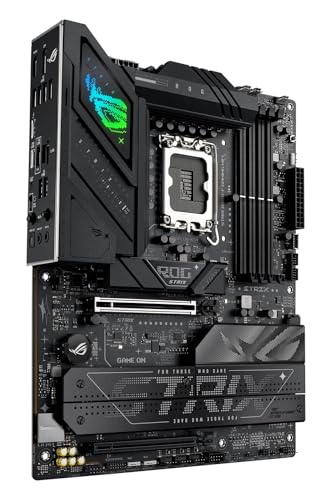 ROG Strix B860-F Gaming WiFi, Scheda Madre Intel ATX, 16+1+2+1 Fasi di Alimentazione, Slot DDR5, PCIe 5.0, Adatta per PC AI-Advanced, 4 Slot M.2, WiFi 7, AI Networking II, Aura Sync RGB, Nera - Scheda madre - Immagine 2