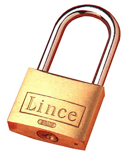 LINCE - Candado Laton Arco Largo Lince 50 Mm