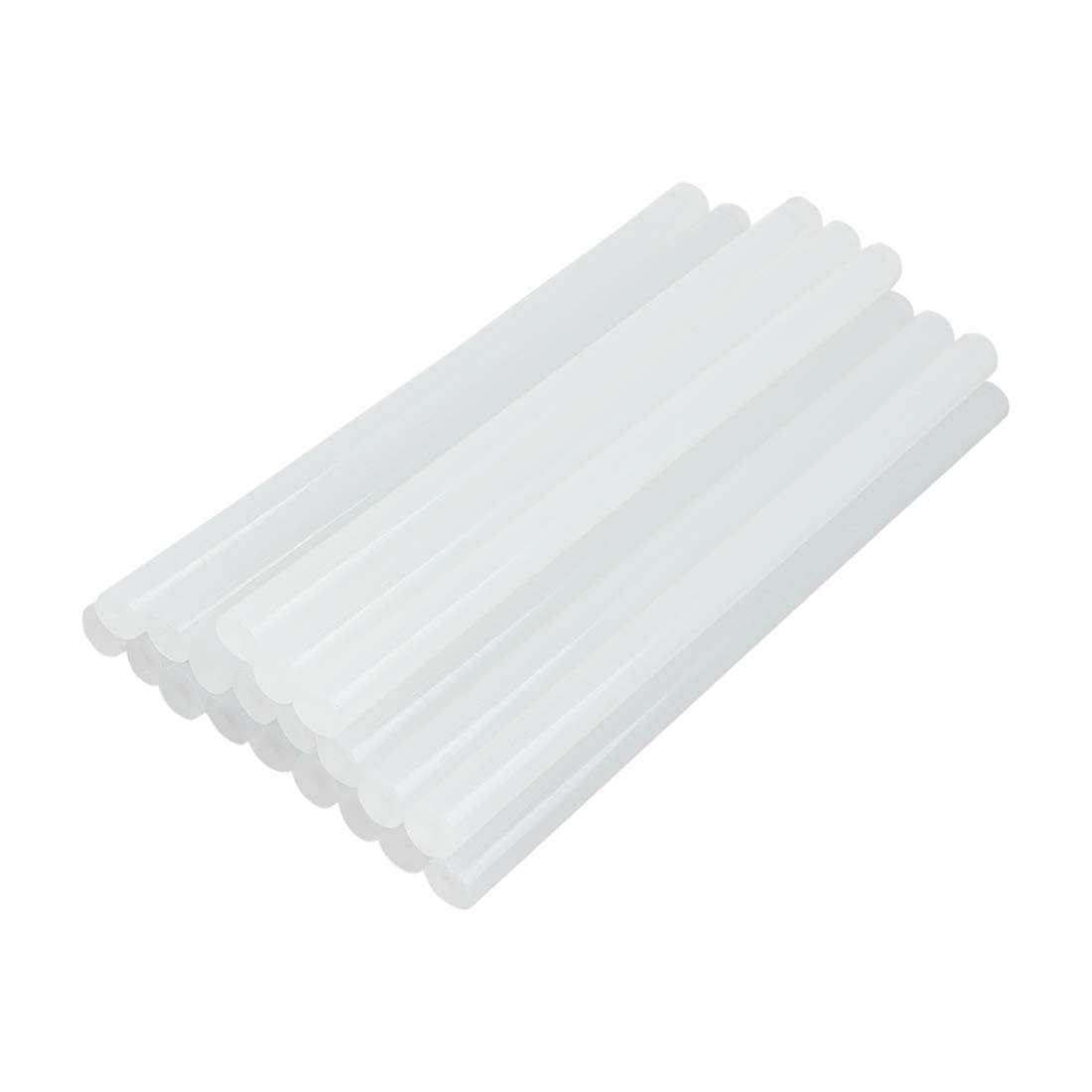 X AUTOHAUX 20 Pcs 11mm x 200mm Hot Glue Sticks Auto Body Paintless Dent Removal Repair Clear for Car