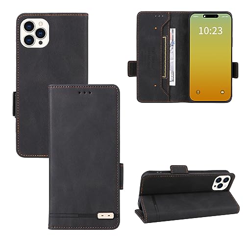 Coque portefeuille iPhone 15 Plus protectrice avec porte-cartes et rabat TPU
