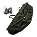 Violiica Heavy Duty Fishing Weigh Bag with Foldable Design and Waterproof Measure Ruler for Bass and Carp Transport, 117cm Capacity