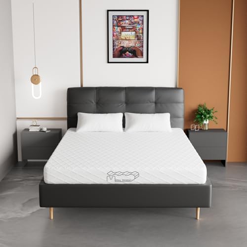 Memory Matratzen Matratze 160x200cm 16cm Hoch, Kaltschaummatratze, Härtegrad H2&H3, 7-Zonen-Unterstützung mit Schneller Rückfederung, Doppelmatratze für den Heimgebrauch (160x200x16cm)