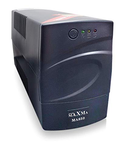 Power Maxma Line-Interactive UPS 850VA Uninterruptible Supply.