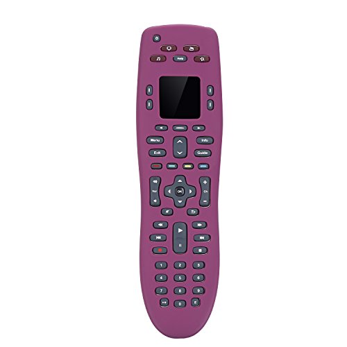 Silicone Case For Logitech Harmony 650/665 / 700, Anti- Dust And Anti-Drop Silicone Protective Case Cover For Logitech Harmony 650,665, 700 Remote Controller(Purple) #TOP2