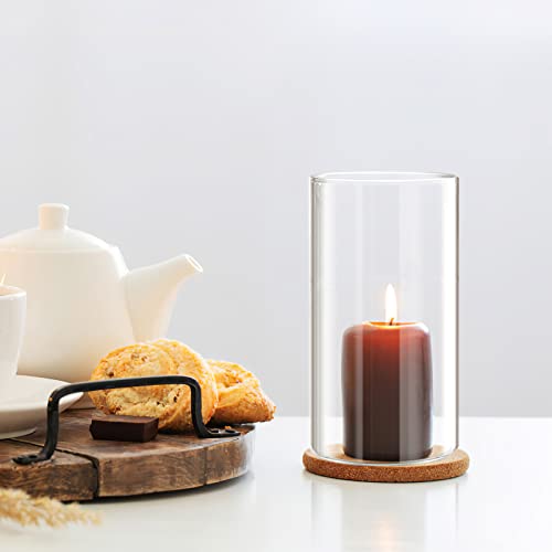 2 Pcs Windproof Lampshade Grass Candle Holder Candle Protectors Grass Candle Cover Candle Tube Candle Light Cover Candle Shade Candle Cover Glass Candle Covers Windproof