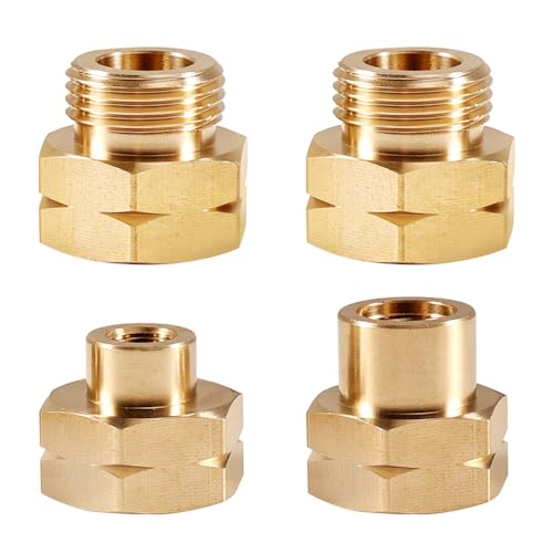 4 Stück Europa Füllset, Propanflaschen Füllstutzen, Gasflaschenadapter zum Befüllen Deutscher Gasflaschen im Ausland, aus Messing (Nr D1-D4) 4 Stück Europa Füllset, Propanflaschen Füllstutzen, Gasflaschenadapter zum Befüllen Deutscher Gasflaschen im Ausland, aus Messing (Nr D1-D4)