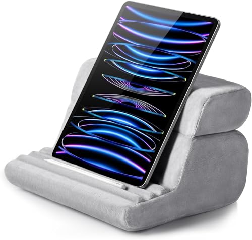 UGREEN Tablet Stand, Pillow Pad for iPad, Tablet Stand Holder for Bed Sofa, Pillow Stand with Pocket Compatible for iPad Pro 12.9 10.5 9.7, iPad mini 6 5 4 3 iPad Air, E-Reader, Kindle, Tabs by UGREEN - Image 3