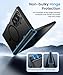BERFY for Samsung Galaxy Z Fold 7 Case with Privacy Screen Protector, [Compatible with MagSafe][Anti Spy] Built-in Hidden Kickstand, Full-Body Shockproof Slim Phone Case for Z Fold 7, Black