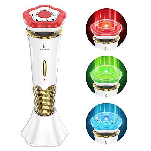 Skin Tightening Machine 4-in-1 â€” Facial Massager for Women, Anti-Aging, Face Lifting, for Stomach, for face and Neck, Loose Skin, Thighs, Professional Care Anti-Aging Device - Salon Effects