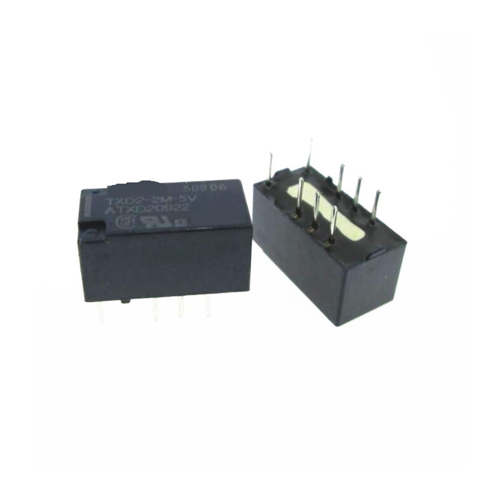 OSHZIKJII 5V relay TXD2-2M-5V TXD2-2M-5V-1 TXD22M5V DC5V 5VDC 8PIN