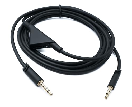 Câble audio jack 2 m 3,5 mm TRRS mâle rallonge volume pour prise AUX