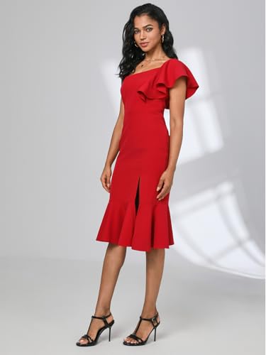 Mostrin Strappy Heels for Women Round Open Toe Lace Up Heeled Sandals Ankle T Strap Stiletto High Heels Dress Shoes3