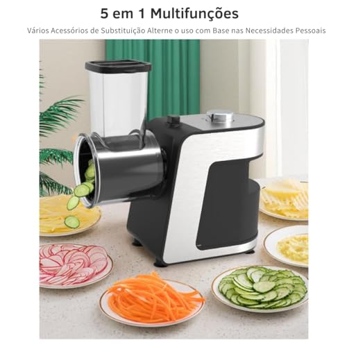 Processamento de alimentos multifuncional 5 em 1 doméstico 110V