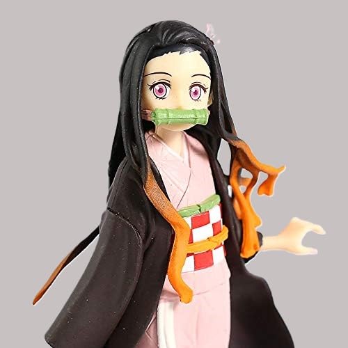 Image of Awestuffs Action Figure Limited Edition for Car Dashboard, Decoration, Cake, Office Desk & Study Table Nezu D Slayer
