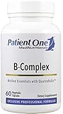 Patient One B-Complex | Supplement to Support Energy, and Heart and Brain Health* | Active Essentials with Quatrefolic | 60 Capsules