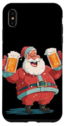 �����T���^�N���[�X�R�X�`���[�� �r�[����N���X�}�X���D�Ƃ� �X�}�z�P�[�X iPhone XS Max �p