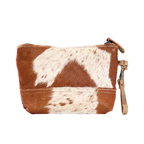 Image of Myra Bag Cowprint Purse - Cowprint Bags for Women, Over The Shoulder Purse