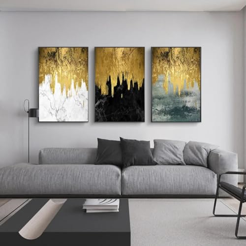 Image abstraite moderne pour raviver un grand mur blanc de salon - 3
