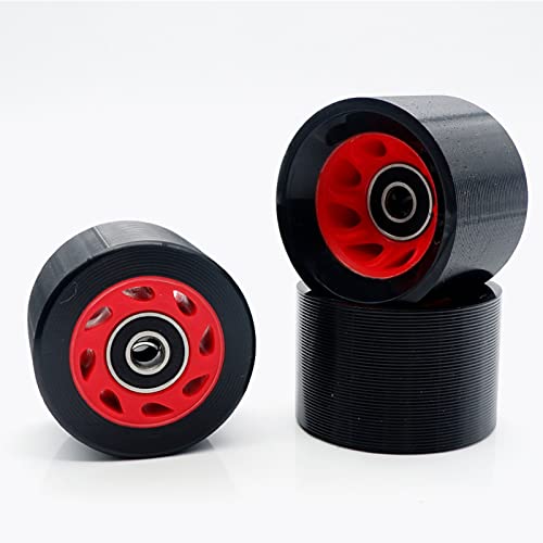 Roues de skate de remplacement 95A anti-vibration avec roulements - 3