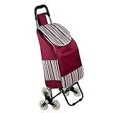 Carrito de compras plegable, carrito para subir escaleras con capacidad para hasta 110 libras, carrito liviano con 6 ruedas rodantes para lavandería, comestibles, campamentos y eventos deportivos,Red