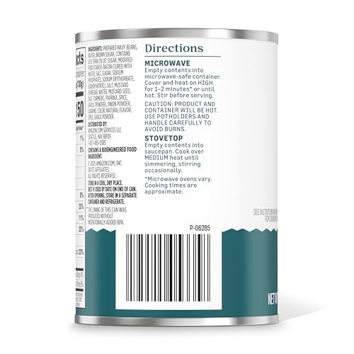 Image of Amazon Grocery, Original Baked Beans, Seasoned with Bacon & Brown Sugar, 15 Oz