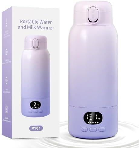SORUTO Portable Bottle Warmer for Travel, Fast Heating 17oz Capac...